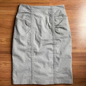 Nanette Lepore women’s black white pencil skirt 4